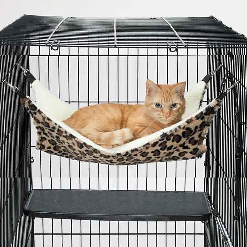 Single door cat cage